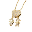 Colar Amor de Mãe Banhado a Ouro - Um Símbolo de Amor