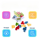 Jogo de Tetris em Equipe para Crianças e Adultos