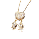 Colar Amor de Mãe Banhado a Ouro - Um Símbolo de Amor