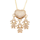 Colar Amor de Mãe Banhado a Ouro - Um Símbolo de Amor