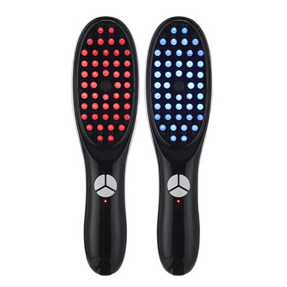 Escova Massageadora Therabrush LED Vibratório — Cuidado Capilar