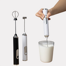 Batedor Misturador Mixer Elétrico para Bebidas Leite Café Portátil — Bebidas Cremosas e Mistura Rápida em Segundos