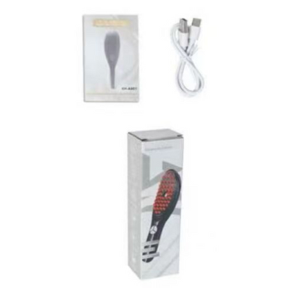 Escova Massageadora Therabrush LED Vibratório — Cuidado Capilar