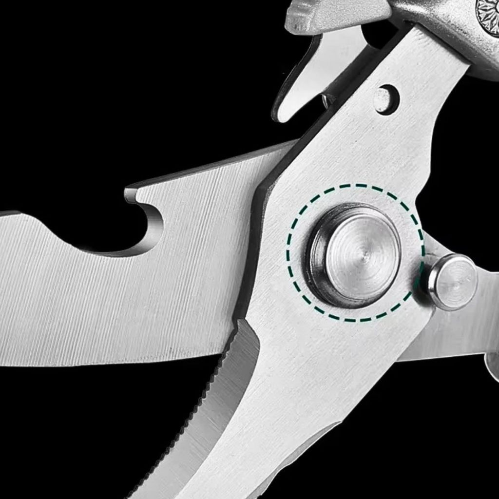 TitaniumCut • Tesoura Multifuncional de Inox