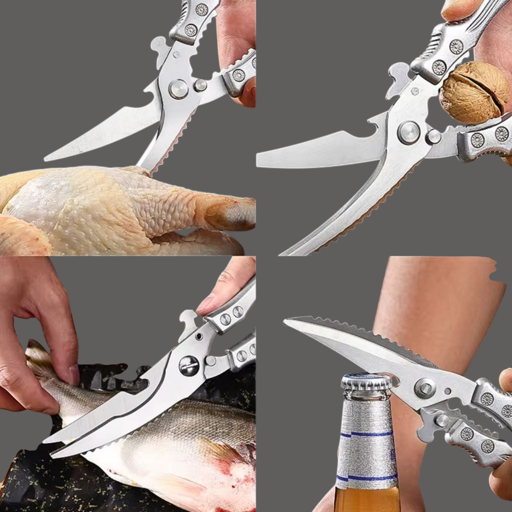 TitaniumCut • Tesoura Multifuncional de Inox