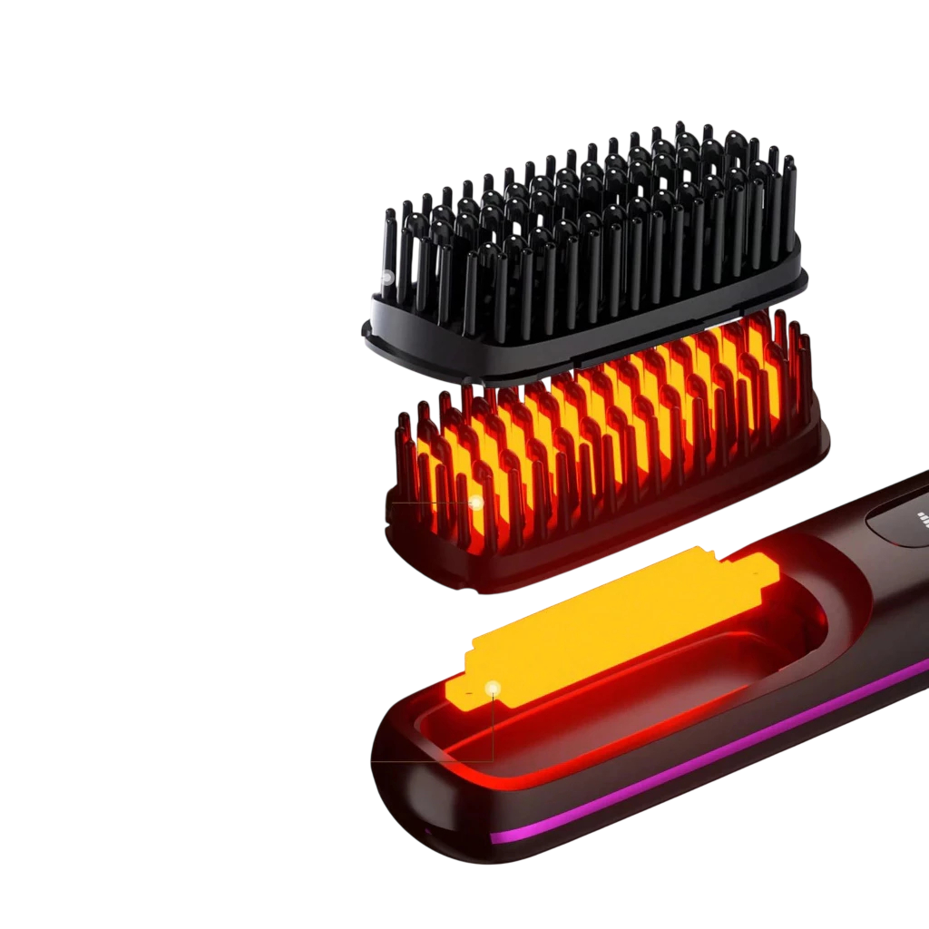 Escova Alisadora Portátil - BeautyMax Pro