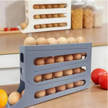 Organizador de Ovos EggSmart com Deslizamento Automático