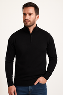 Suéter R&L Meio Zíper | Conforto Térmico Macio