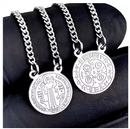 Escapulário São Bento em Prata 925 | 60 cm