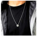 Escapulário São Bento em Prata 925 | 60 cm