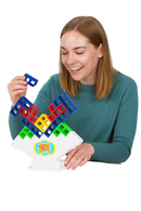 Jogo de Tetris em Equipe para Crianças e Adultos