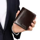 Carteira de Couro ManBang - Com Sistema Antifurto RFID