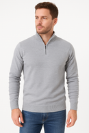 Suéter R&L Meio Zíper | Conforto Térmico Macio