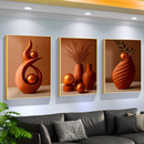 Kit 3 Molduras Decorativas Abstrato – Elegância e Estilo para Transformar Seu Ambiente