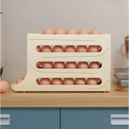 Organizador de Ovos EggSmart com Deslizamento Automático