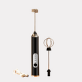 Batedor Misturador Mixer Elétrico para Bebidas Leite Café Portátil — Bebidas Cremosas e Mistura Rápida em Segundos