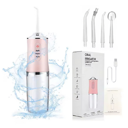Irrigador Oral Portátil 3 em 1 HydroSmile Pro