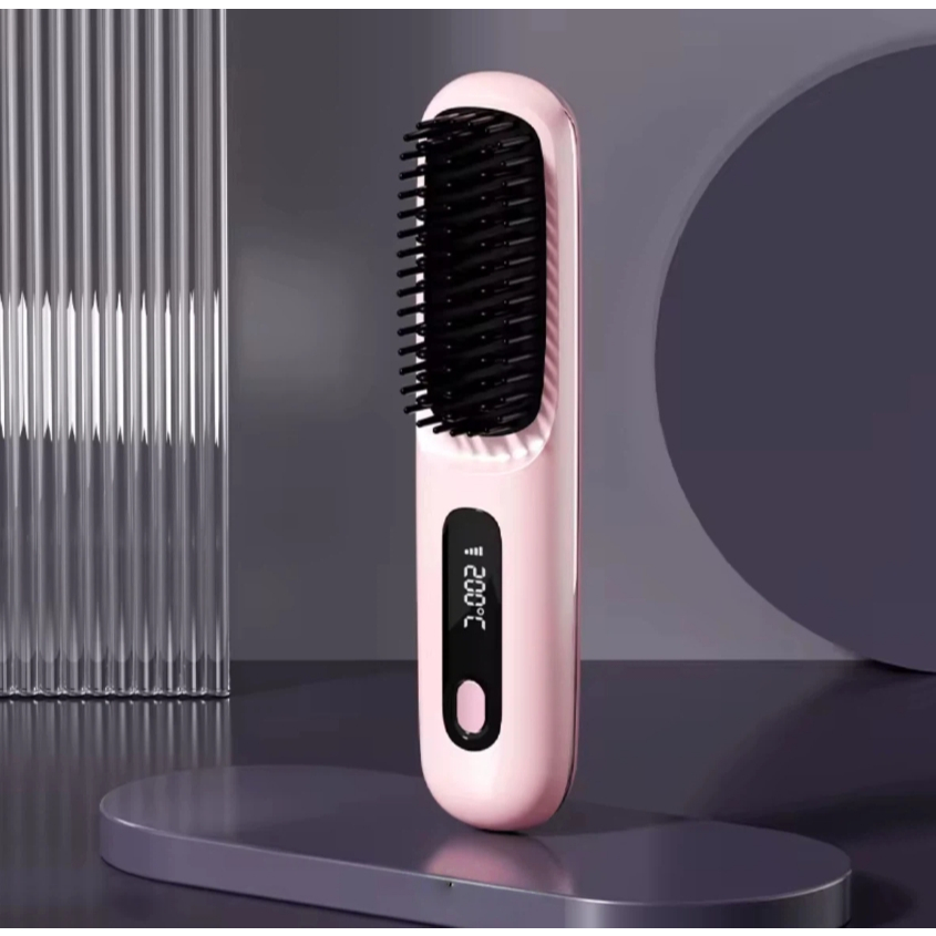 Escova Alisadora Portátil - BeautyMax Pro