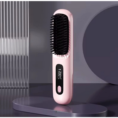 Escova Alisadora Portátil - BeautyMax Pro