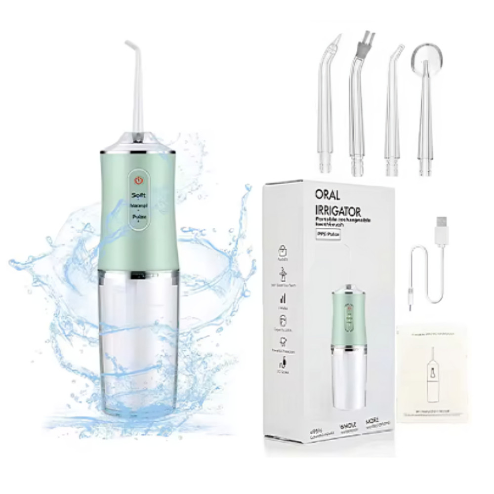 Irrigador Oral Portátil 3 em 1 HydroSmile Pro