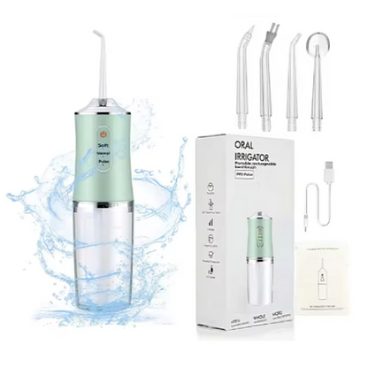 Irrigador Oral Portátil 3 em 1 HydroSmile Pro